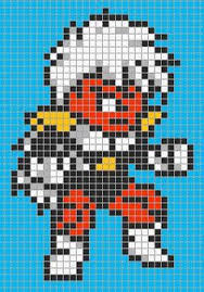 Dragonball Z Perler Bead Patterns And Bead Patterns On Pinterest Dibujos De Puntos Dibujos En Cuadricula Dibujos En Pixeles
