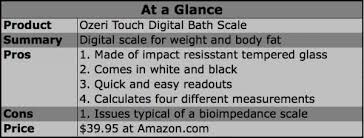 Ozeri touch digital kitchen scale reviews. Product Review Ozeri Touch Digital Bath Scale Breaking Muscle