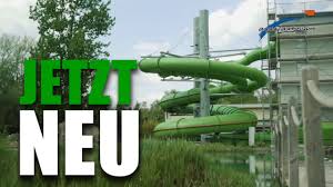 Aqualaatzium Schwimmbad Besondere Attraktion Die Body2racer Rutsche Youtube