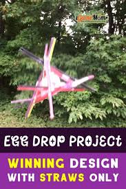 I put together this list of outdoor activities for kids to help parents find ways to inspire their children to be active. Successful Egg Drop Project Design With Straws