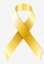 Childhood cancer day golden ribbon on top childs hand print on white background. Childhood Cancer Ribbon Png Download Childhood Cancer Clipart 4972581 Pikpng