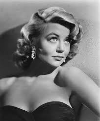 Dorothy Malone and Zachary Scott in a publicity photo for 1949 film noir  Flaxy Martin.