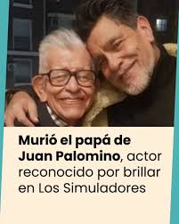 https://ow.ly/gYMj50Wllke Murió el papá de Juan Palomino, actor reconocido  por brillar en Los Simuladores