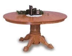 Antique claw foot oak dining table with insert and 4 chairs. Oval Claw Foot Amish Dining Room Table Amish Dining Room Furniture Sugar Plum Oak Amish Furniture In Norfolk Nebraska