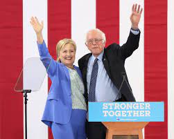Despite his friends' (bobby moynihan, cecily strong, jay pharoah) best efforts, sen. Melissa Mccarthy Sharon Stone Celebrate Bernie Sanders Endorsing Hillary Clinton
