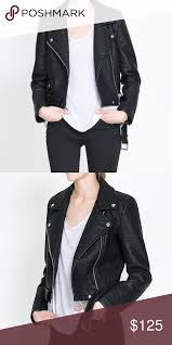 Zara Leather Jacket Zara Leather Jacket Leather Jacket Jackets