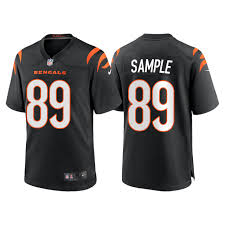 Occasionally, new, redesigned nfl jerseys leak on social media before their official that could be happening again, and this time, it's possibly with three jerseys: Bengals Drew Sample 2021 Jersey Game Black Ca Visual13 Com