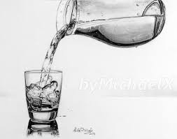 Drawing Pencil Pouring A Glass Of Water By Bymichaelx On Deviantart 339kb, glass of water drawing picture with tags: drawing pencil pouring a glass of water