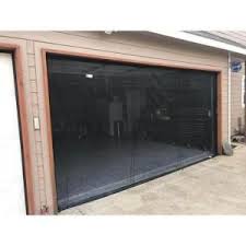 Fresh Air Screens 8 Ft X 7 Ft 2 Zipper Garage Door Screen With Rope Pull 1231 C 87 Rp Garage Doors Outdoor Gardens Home Depot