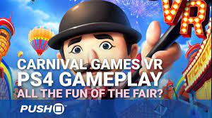 Carnival Games Vr Ps4 Gameplay All The Fun Of The Fair Playstation 4 Ps4 Gameplay Ps4 Vr Ps4 Vr Games