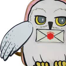Harry Potter Hedwig Owl Backpack White Pink Popmerch Com It's our first harry potter lesson! harry potter harry potter hedwig owl backpack white pink
