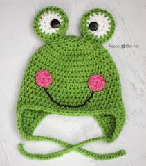 Baby blocks crochet afghan pattern great tumbling blocks illustion. Crochet Frog Hat Pattern Repeat Crafter Me