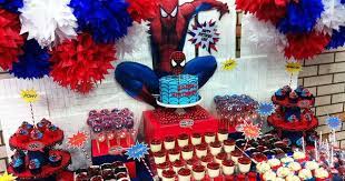 xavi s the amazing spiderman dessert table spiderman birthday party spiderman birthday spiderman birthday party decorations