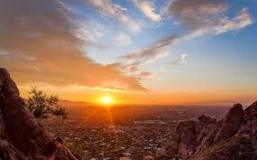 We choose the most relevant backgrounds for different devices: Sunset Over Phoenix Camelback Mountain Arizona Sunsets Nature Background Wallpapers On Desktop Nexus Image 2121604