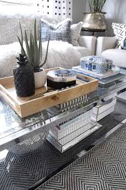 Coffee, console & end tables. How To Style A Two Tier Coffee Table Coffee Table Coffee Table Decor Tray Decorating Coffee Tables
