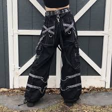 Goth Dream Pants These Vintage 90s Early 2000s Tripp Depop Fashion Fashion Inspo Outfits Early 2000s Fashion