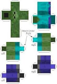 Custom world aren't available for minecraft console and bedrock. Minecraft Zombie Cut Out Novocom Top