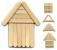 Simple Easy Popsicle Stick House