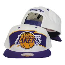Browse all of our los angeles lakers hats and caps with many hatland exclusive hats to wear proudly on their nba basketball journey from the draft to the nba finals. Mitchell Ness White Gold Los Angeles Lakers Exclusive Fitted Inc