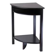 Can be used freestanding, side by side with another to create a coffee table, or stacked for vertical shelving. Liso Corner Table Cube Storage And Shelf Dark Espresso Winsome Target