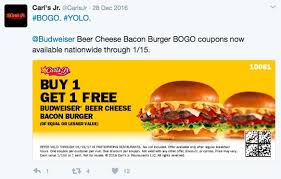 Beyond meat now at carl's jr. Carl S Jr On Twitter Sorry That Coupon Is Expired Here S A Fresh One