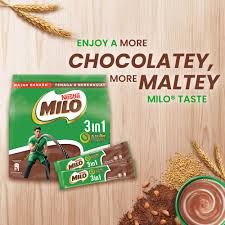 Milo 3in1 offers the great taste of milo in a more convenient format. Nestle Milo 3 In 1 Activ Go 33g X 18s Shopee Malaysia