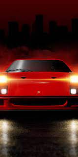 1080x2160 Gran Turismo 6 Ferrari Headlight Glow Wallpaper Ferrari Sports Car Ferrari F40