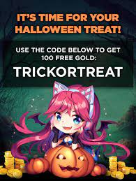 Nutaku Games on X: Happy Halloween from Nutaku! 🎃 Use this code on the  Gold store and have 100 Nutaku Gold on us 🪙🪙🪙 t.codnhxOZm6EF  t.coQhAIHh0ZEH  X