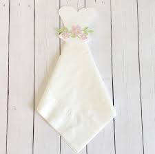 Boho Bridal Shower Napkins Wedding Dress Paper Napkins Bridal Etsy In 2021 Napkins Bridal Shower Boho Bridal Shower Wedding Napkins