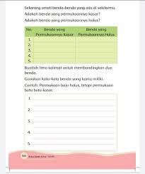 Hasil goresan dari crayon juga kasar. Kunci Jawaban Tema 7 Kelas 1 Halaman 158 159 160 161 162 163 164 165 166 167 Buku Tematik Benda Permukaannya Metro Lampung News