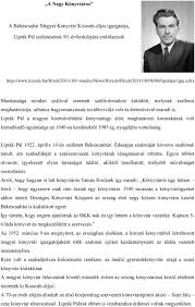 The main profile of our company is the creation of unique web pages, which, besides their basic content, are also equipped with special features to enhance the user experience. Liptak Pal Szuletesenek 90 Evfordulojara Emlekezunk Pdf Ingyenes Letoltes