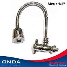 Kran angsa air onda v 632 ca keran cuci piring dapur wastafel 1/2: Jual Kran Onda V 688 Ca Keran Angsa Fleksibel Flexible Dapur Cuci Piring Jakarta Selatan Solusi Total Tokopedia