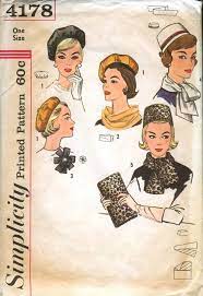Simplicity 4178 Hat Patterns To Sew Simplicity Patterns Vintage Vintage Sewing Patterns