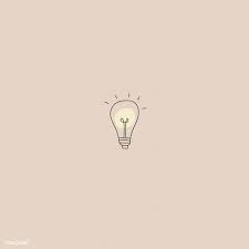 Creative Light Bulb Doodle On Brown Background Vector Free Image By Rawpixel Com Marinemynt Light Bulb Icon Aesthetic Light Iphone Light