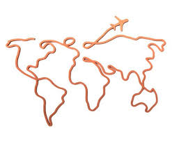 Juegos de conocimientos sobre la geografia del mundo, europa, espaã±a. Placa De Madeira Decorativa Mapa Mundi Corten 68x47cm Westwing Com Br