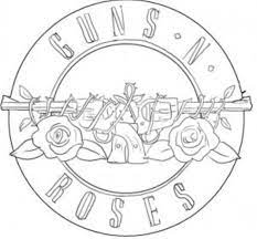 Pin By Heather Skinner On Cricut Ideas Roses Drawing Guns And Roses Rose Tattoo Design