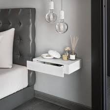 Etagere Tiroir Blanc Mat Spaceo L 40 X H 8 X P 25 Cm Ep 80 Mm Etagere Tiroir Etagere Murale Chambre Table De Chevet Suspendue