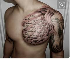 Pin By Michelle Frank On Tattoos Chest Tattoo Men Cool Chest Tattoos Verse Tattoos
