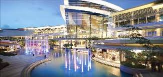 A new shopping mall have 2.2 million sq ft floor area, 350 shops and 7200 car parks. Ioi City Mall Putrajaya Shopping Food Theme Park