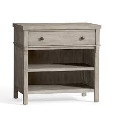 Toulouse Bedside Table Gray Wash Reclaimed Wood Nightstand Furniture Pottery Barn