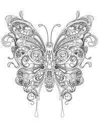 Beautiful Butterfly Coloring Pages For Adults Design Butterfly Coloring Page Mandala Coloring Pages Coloring Pages Inspirational