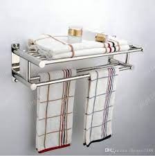 In stock & free shipping. 2021 Details About Double Chrome Wall Mounted Bathroom Towel Rail Holder Storage Rack Shelf Bar From Dhtopxl1588 35 18 Dhgate Com