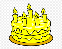 Paint this picture colorful and join in the birthday joy. Yellow Cake Clip Art At Clker Birthday Cake Coloring Page Free Transparent Png Clipart Images Download