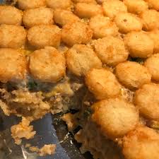 When autocomplete results are available use up and down arrows to review and enter to select. Leftover Meatloaf Tater Tot Casserole Recipe Allrecipes