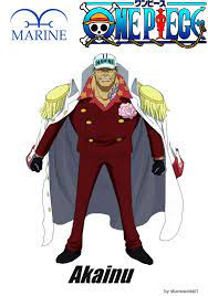 Akainu One Piece Series One Piece Manga Piecings
