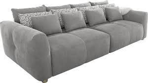 Fur eine haufige oder dauerhafte nutzung sollte ein schlafsofa angeschafft werden. Inosign Big Sofa Mit Federkernpolsterung Fur Kuscheligen Angenehmen Sitzkomfort Im Trendigen Design Online Kaufen Otto