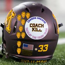Looking for custom helmet stickers? Dear Minnesota Football Here S Your Winning Helmet Sticker Design The Daily Gopher