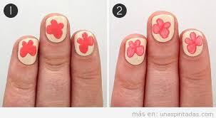 Uñas para niñas diseño de uñas faciles. Unas Decoradas Con Mariposas Como Dibujarlas Paso Paso Unas Pintadas