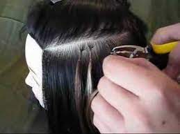 I'm starting to think the straight/wavy hair is permanent. Keratin Tipped Hair Extension Removal Youtube
