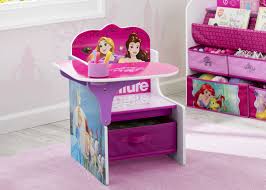 Featuring colorful graphics of disney's favorite princesses, this pretty play table is he perfect place for tea parties, arts and crafts projects or snack time! Multi Color Kids And Teens Play Tables Chairs Princess Kids School Wood Table Desk And Chair With Storage Bin Box Set For Girl Home Garden